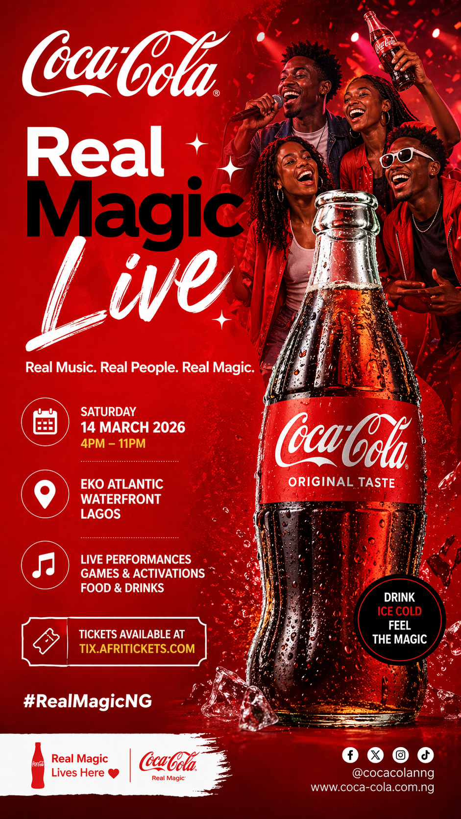 Coca-Cola Real Magic Live
